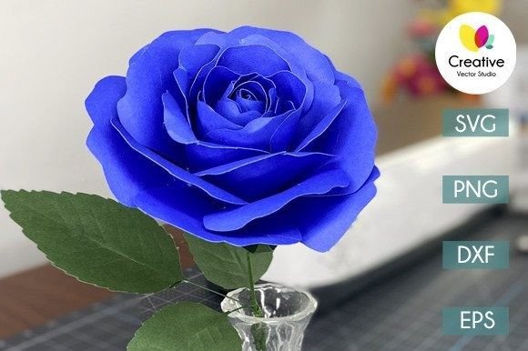 3D SVG Rose Template for Paper Flowers: A Designer’s Marketing Review