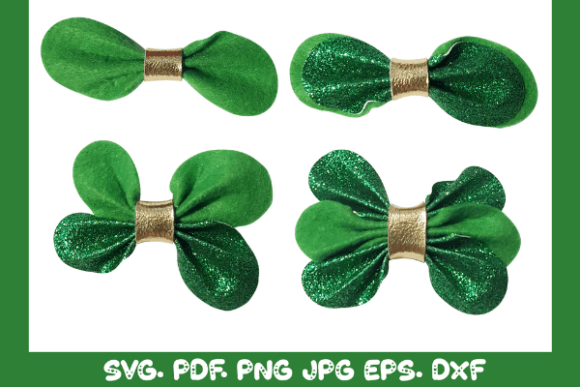 Pinch Hairbow Template SVG, PDF PC8 – A 3D SVG Shape for Modern Branding